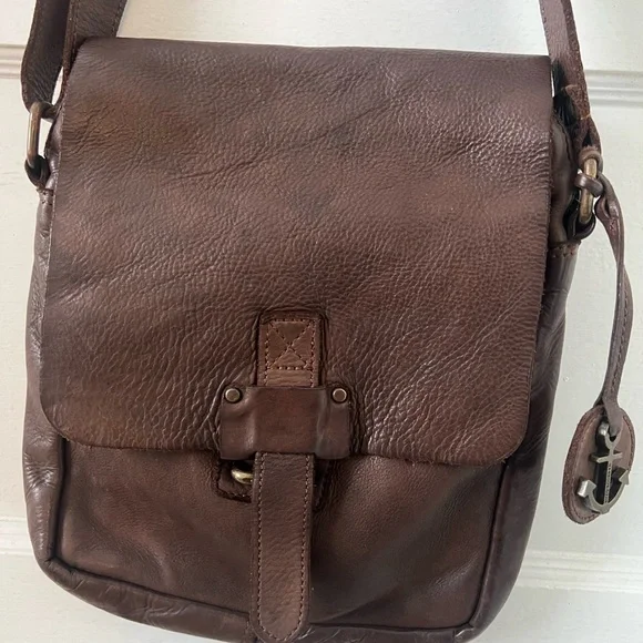 Harbour 2nd Dark Brown Leather Crossbody - Picture 3 of 7